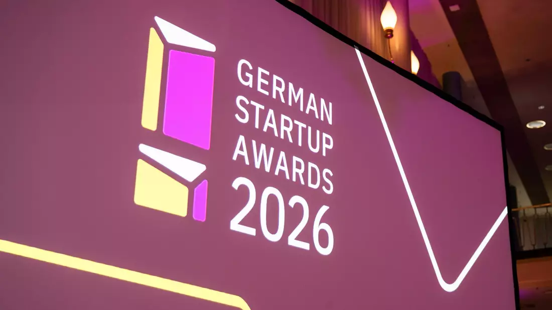 Die German Startup Awards wurden im Palais am Funkturm verliehen. - Bild: Christophe Gateau/dpa