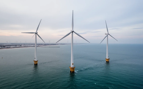 SPIE Aktie: 480-Megawatt-Windpark Saint-Nazaire - Foto: über boerse-global.de