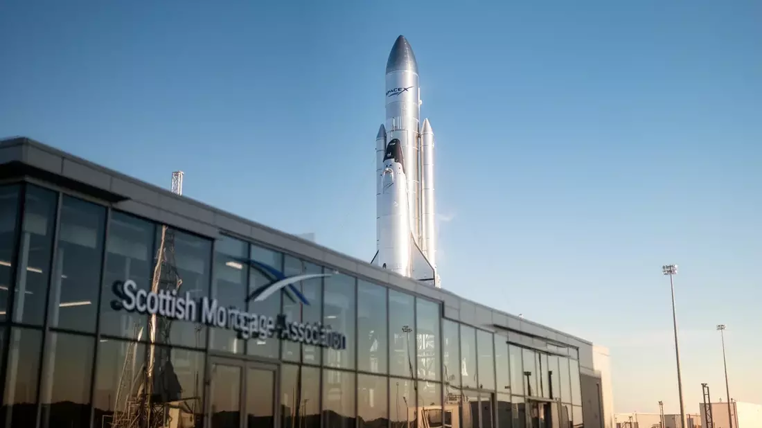 Scottish Mortgage: SpaceX-IPO am 12. Juni geplant - Bild: über boerse-global.de