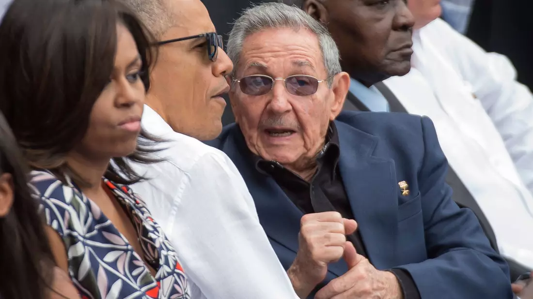 Der frühere US-Präsident Barack Obama und seine Frau Michelle waren 2016 in Havanna zu Besuch. (Archivbild)  - Bild: picture alliance / dpa