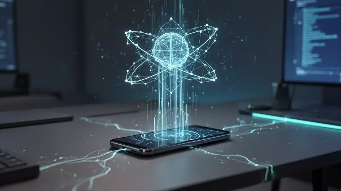 Android: Google setzt auf autonome KI-Agenten statt Chatbots Illustration mit AI erstellt übermittelt durch boerse-global.de