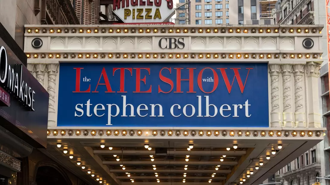 Die Late Show wurde in New York City produziert. - Bild: Eric Acquaye/ZUMA Press Wire/dpa
