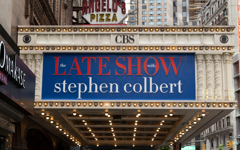 Die Late Show wurde in New York City produziert. - Foto: Eric Acquaye/ZUMA Press Wire/dpa