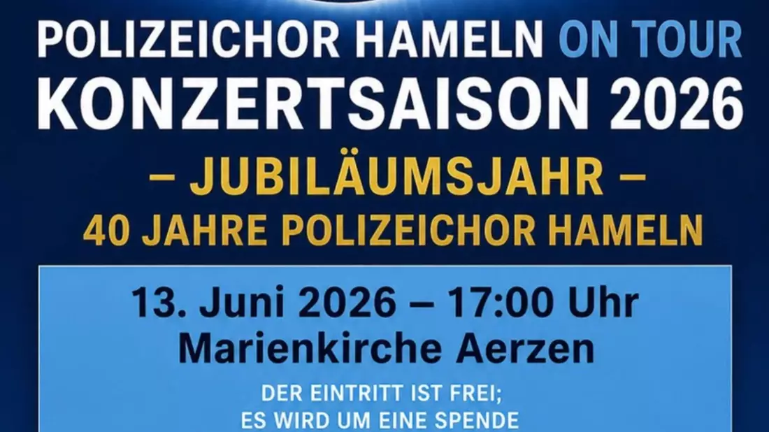 POL-HM: 40 Jahre Polizeichor Hameln - und weiterhin on Tour - Bild: presseportal.de