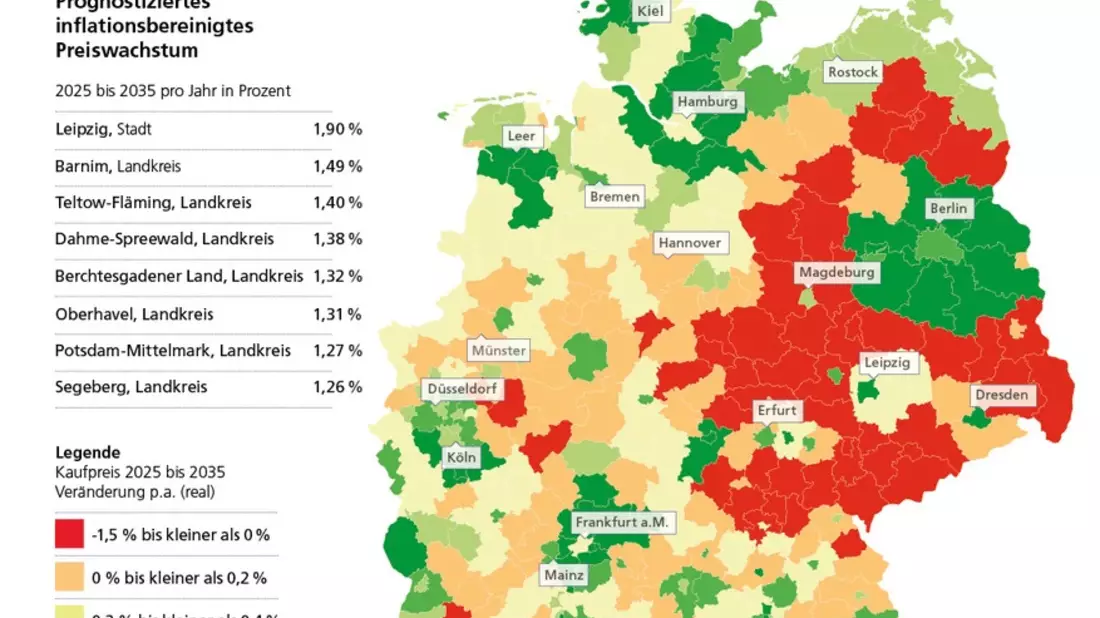 Postbank Wohnatlas 2026: Hier gewinnen Eigentumswohnungen im Bestand an Wert - Bild: presseportal.de