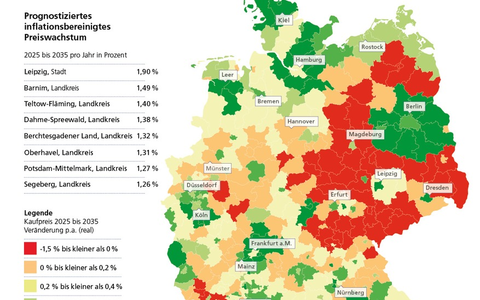 Postbank Wohnatlas 2026: Hier gewinnen Eigentumswohnungen im Bestand an Wert - Foto: presseportal.de