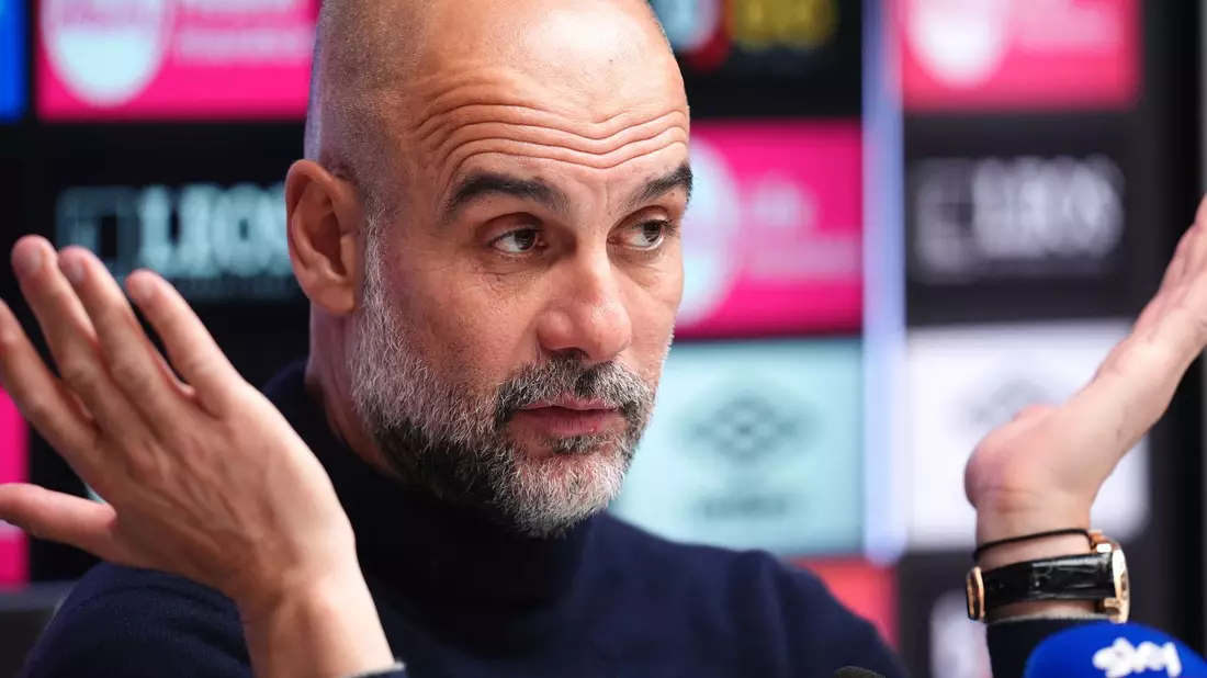 Pep Guardiola hört bei Manchester City auf.  - Bild: John Walton/PA Wire/dpa