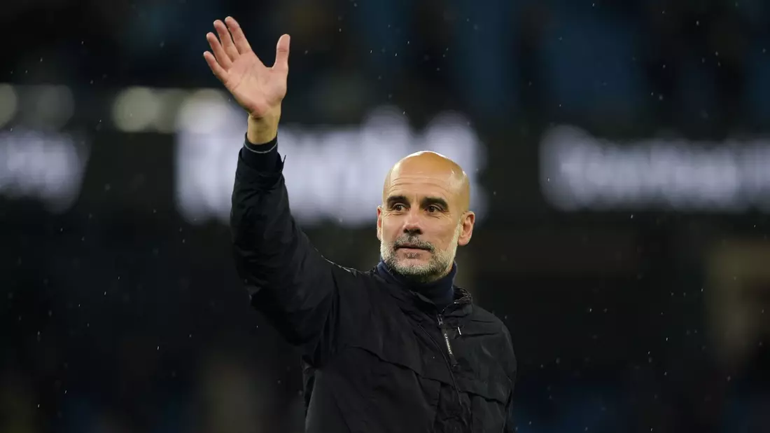 Time to say goodbye: Pep Guardiola verlässt Manchester City. (Archivbild) - Bild: Ian Hodgson/AP/dpa