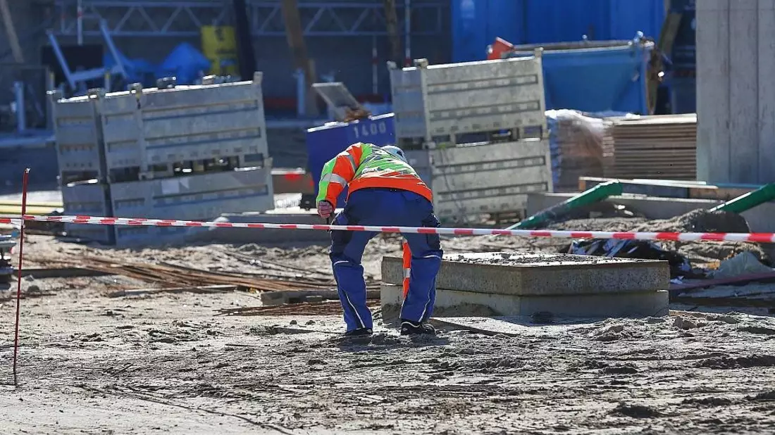 Bauarbeiter auf einer Baustelle (Archiv) - Bild: via dts Nachrichtenagentur