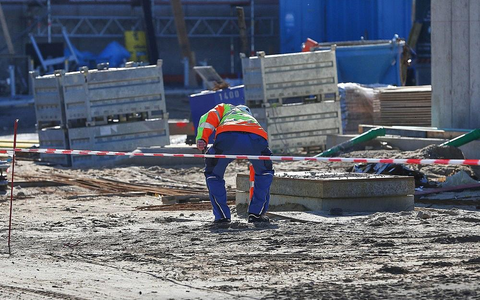 Bauarbeiter auf einer Baustelle (Archiv) - Foto: via dts Nachrichtenagentur