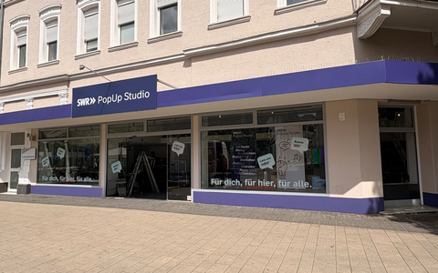 SWR PopUp Studio öffnet in Kaiserslautern seine Türen - Foto: presseportal.de