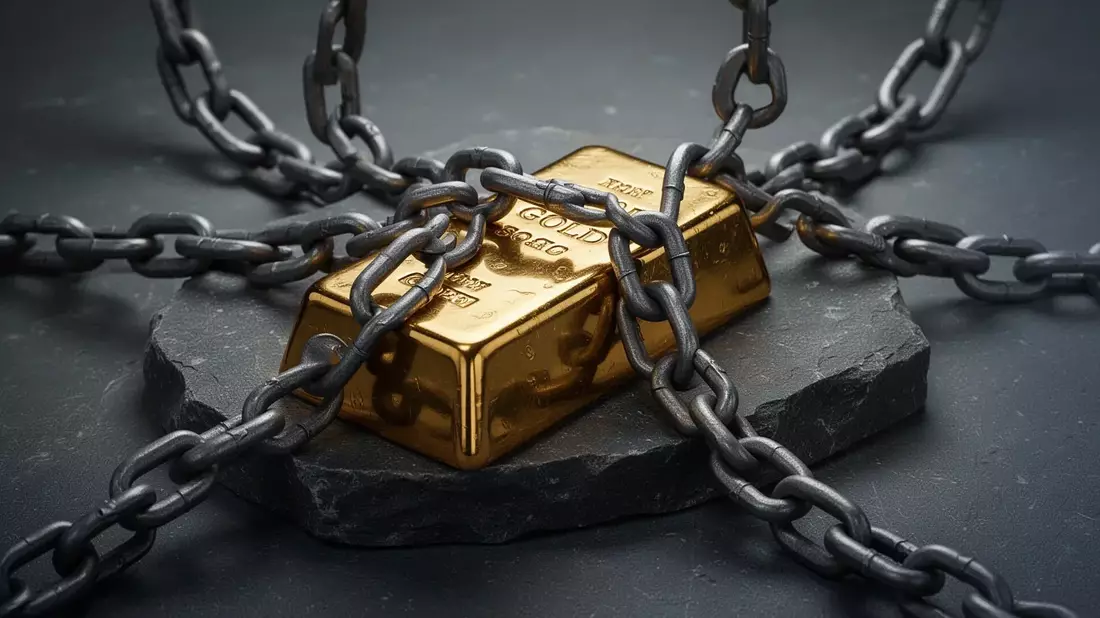 Gold: Dollar und Fed bremsen Erholung - Bild: über boerse-global.de