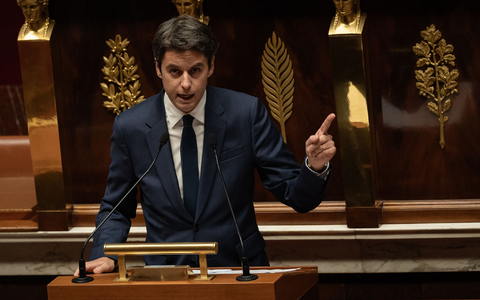 Gabriel Attal will dem französischen Präsidenten Emmanuel Macron in seinem Amt nachfolgen. (Archivbild) - Foto: Aurelien Morissard/XinHua/dpa