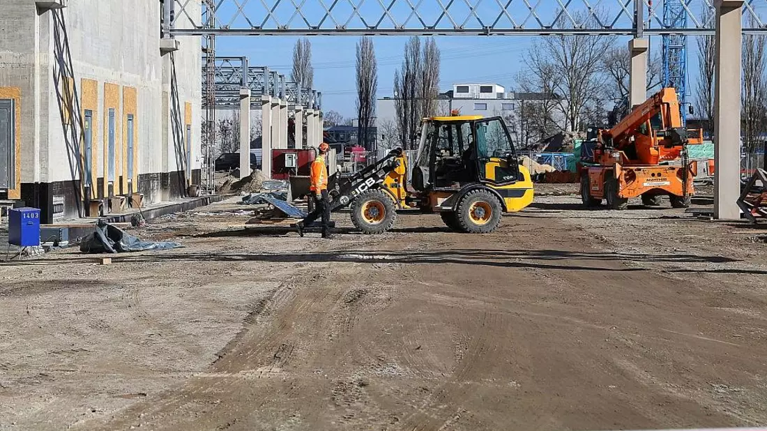 Bagger auf einer Baustelle (Archiv) - Bild: via dts Nachrichtenagentur