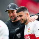Wollen die Bayern ärgern: VfB-Coach Sebastian Hoeneß und Torjäger Deniz Undav. (Archivbild) - Foto: Uwe Anspach/dpa