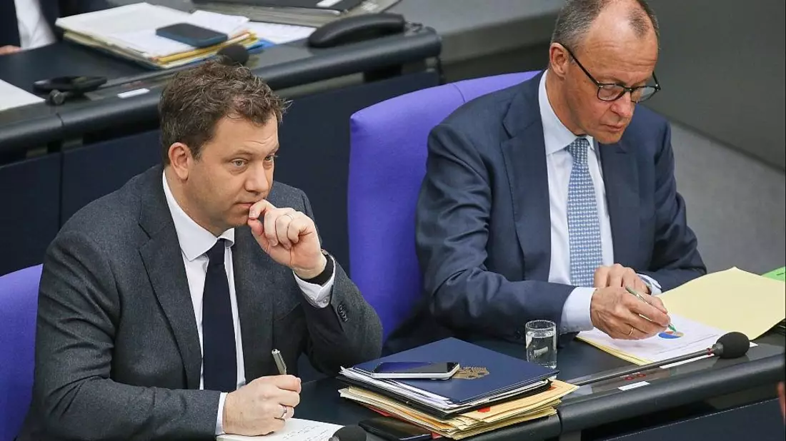 Lars Klingbeil und Friedrich Merz (Archiv) - Bild: via dts Nachrichtenagentur