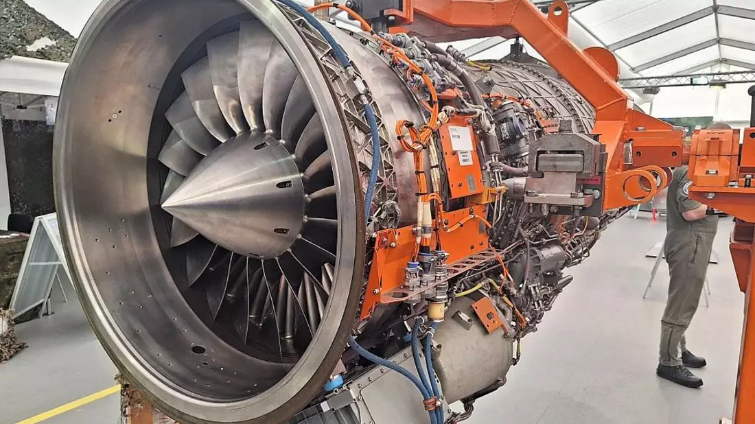 Eurofighter Typhoon Triebwerk (Archiv) - Bild: via dts Nachrichtenagentur