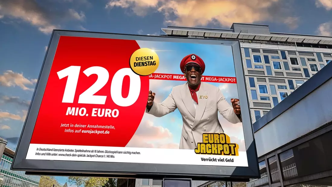 MEGA! 120 Millionen Euro weiterhin im Topf - Bild: presseportal.de