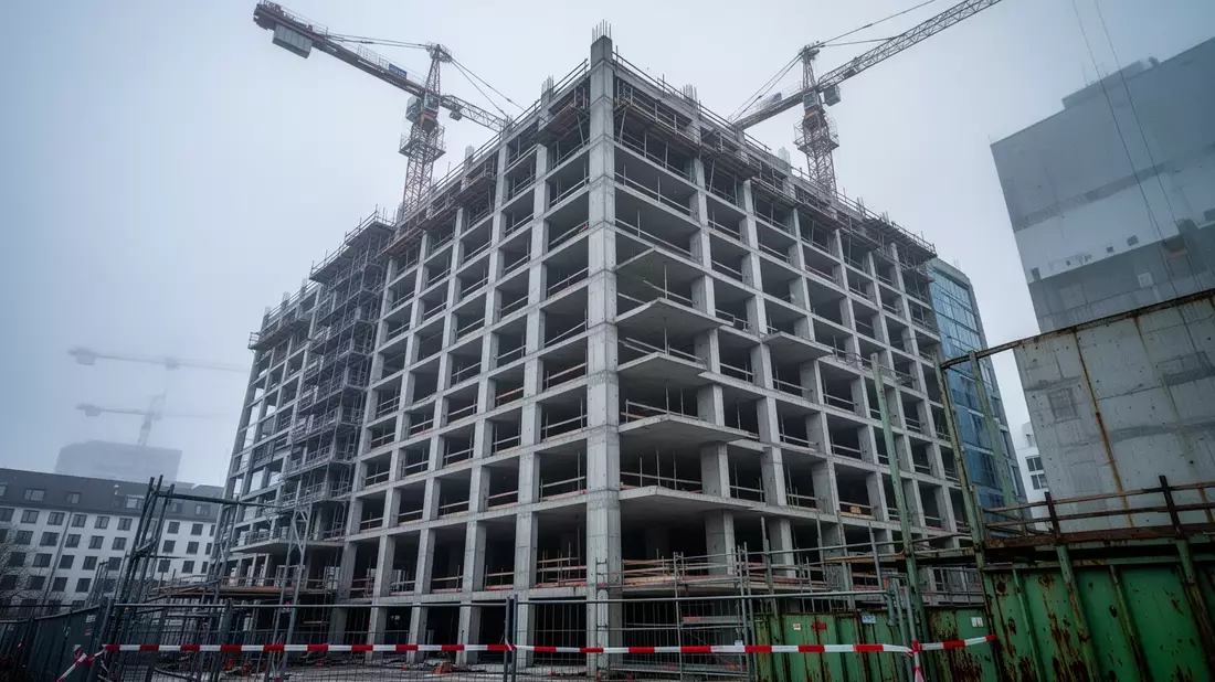 Deutschlands Wohnungsbau auf Zehnjahrestief: Nur 206.600 Fertigstellungen 2025 - Bild: über boerse-global.de