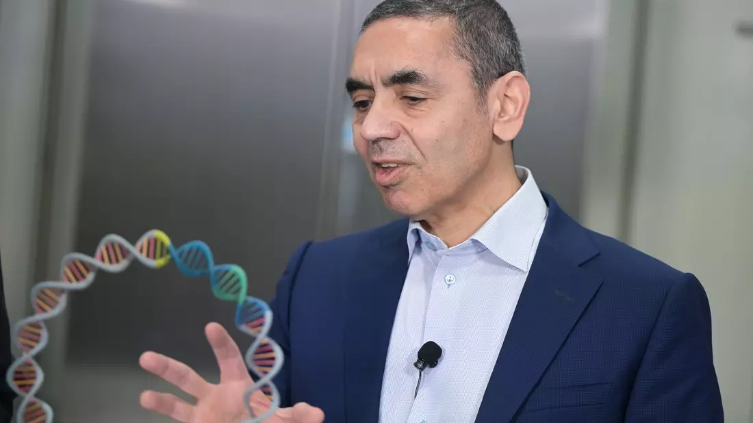 Biontech-Mitbegründer Gründer Ugur Sahin verlässt das Unternehmen. (Archivbild) - Bild: Sebastian Gollnow/dpa