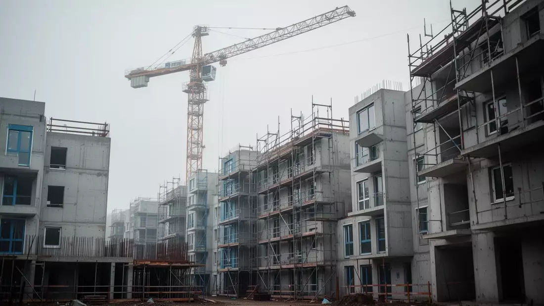 Wohnungsbau in Deutschland: Fertigstellungen auf Tiefstand seit 2012 - Bild: über boerse-global.de