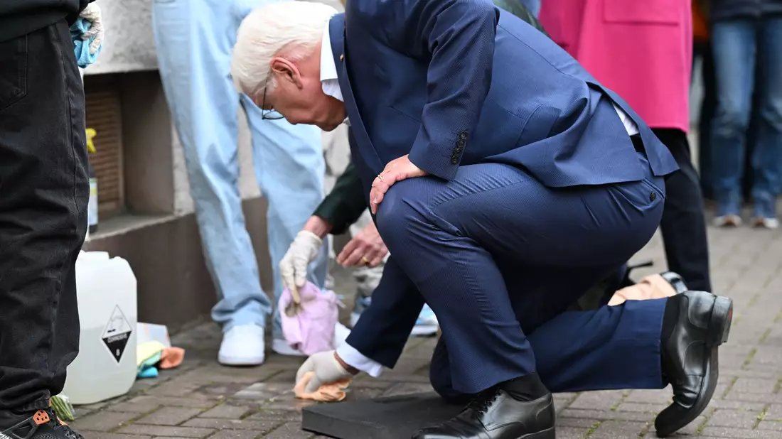 Rund um den Ehrentag hat sich auch Bundespräsident Steinmeier engagiert - Bild: Federico Gambarini/dpa