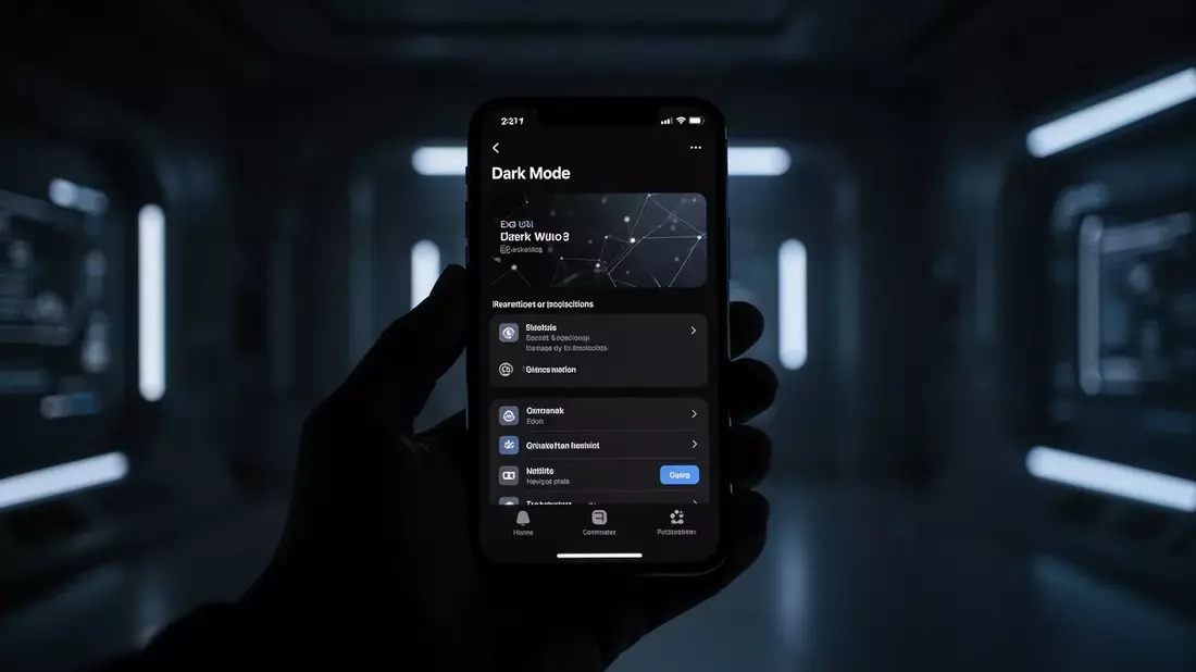 Dark Mode: 81,9 Prozent der Smartphone-Nutzer setzen auf dunkle Oberflächen - Bild: über boerse-global.de