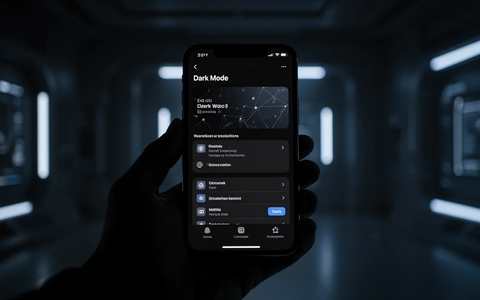 Dark Mode: 81,9 Prozent der Smartphone-Nutzer setzen auf dunkle Oberflächen - Foto: über boerse-global.de