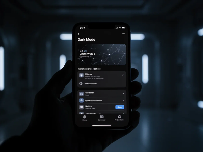Dark Mode: 81,9 Prozent der Smartphone-Nutzer setzen auf dunkle Oberflächen - Foto: über boerse-global.de