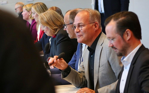 Friedrich Merz bei der SPD am 19.05.2026 - Foto: via dts Nachrichtenagentur