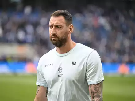 Mitch Kniat arbeitet in Zukunft nicht mehr für Arminia Bielefeld. (Archivbild) - Foto: Carmen Jaspersen/dpa
