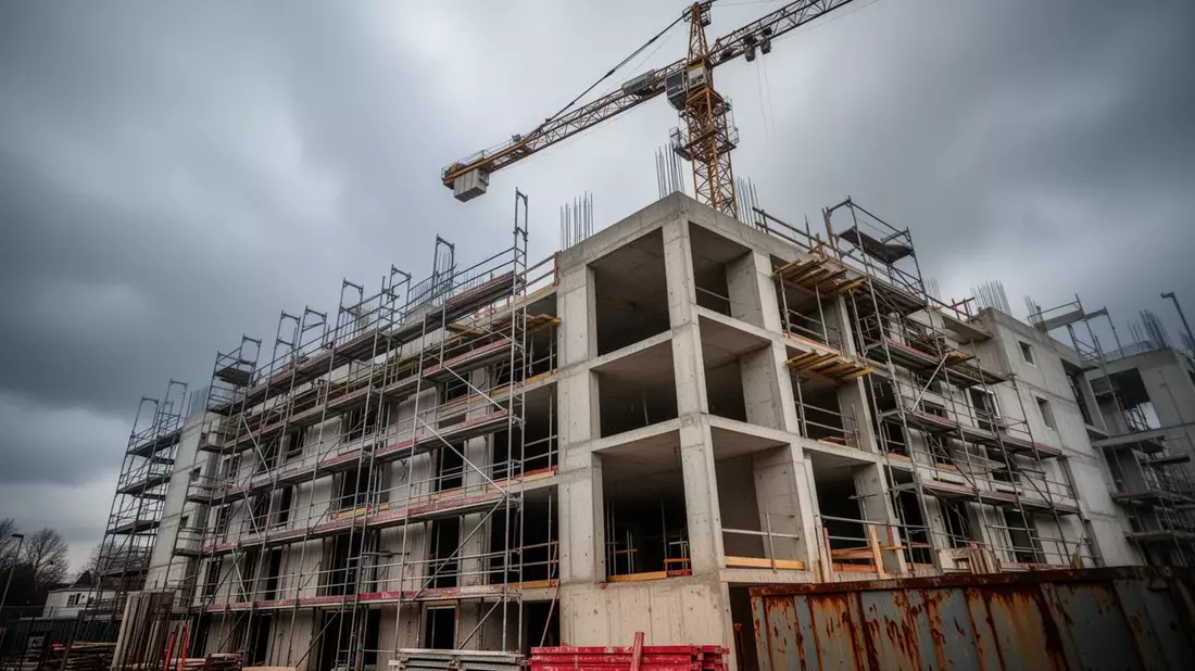Deutschlands Wohnungsbau auf dem Tiefpunkt: Nur 206.600 neue Wohnungen 2025 - Bild: über boerse-global.de