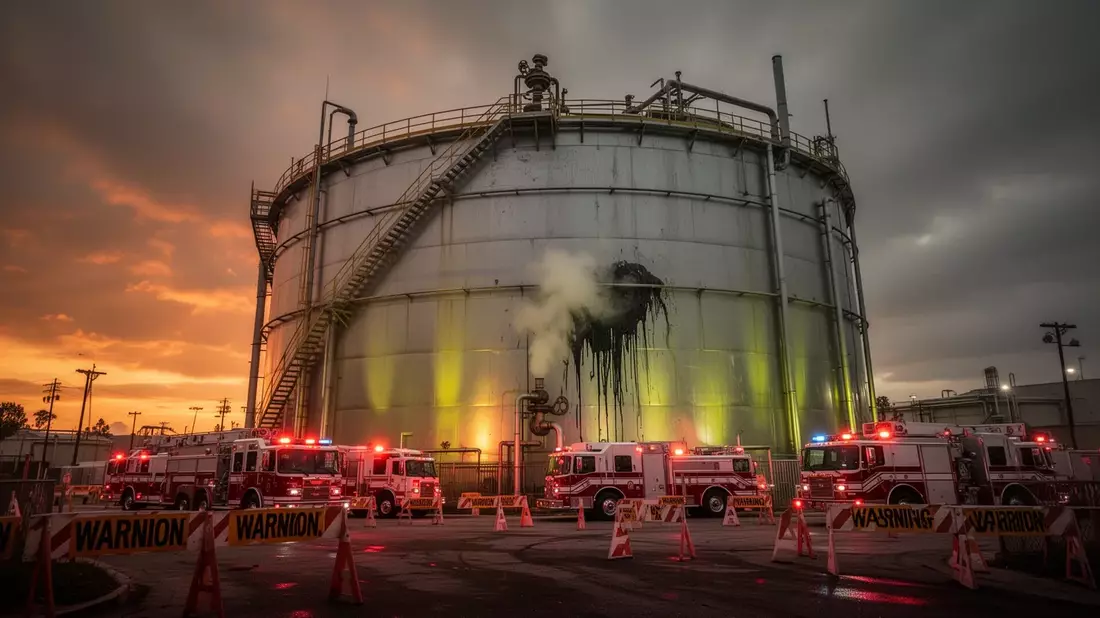 Chemieunfall in Kalifornien: 40.000 Menschen in Evakuierung - Bild: über boerse-global.de
