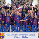 Barcelona Frauen feiern ihren Champions-League-Erfolg in Oslo. - Foto: Kirsty Wigglesworth/AP/dpa