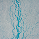 Schmelzwasserflüsse im grönländischen Inlandeis.  - Foto: Sepp Kipfstuhl/Alfred-Wegener-Institut, Helmhol/dpa