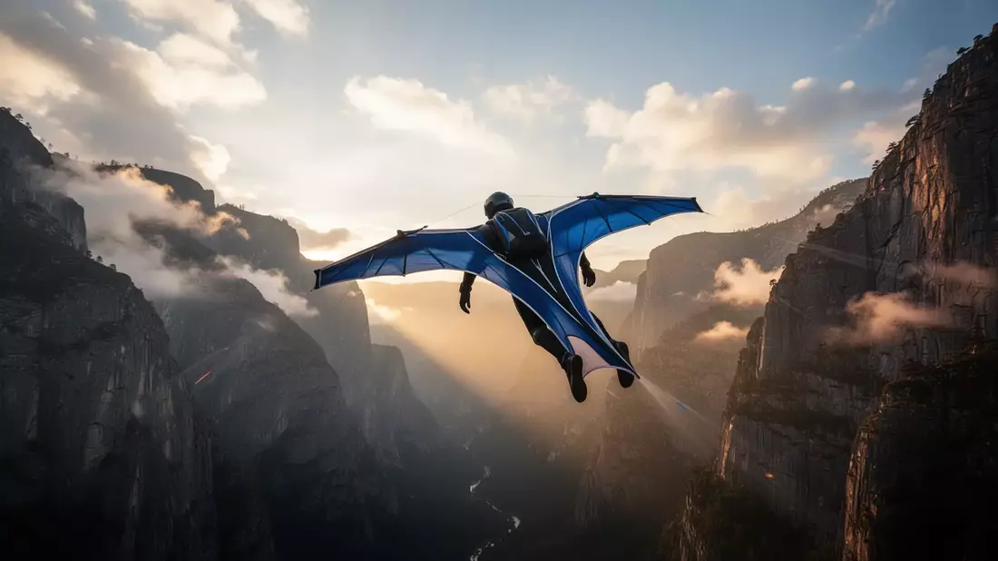 Wingsuit-Fliegen: Mentales Training für den Extremfall - Bild: über boerse-global.de