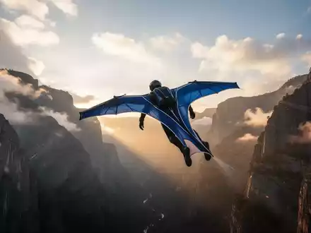 Wingsuit-Fliegen: Mentales Training für den Extremfall - Foto: über boerse-global.de