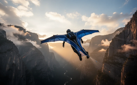 Wingsuit-Fliegen: Mentales Training für den Extremfall - Foto: über boerse-global.de