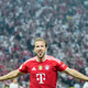 Der erste Streich beim Final-Hattrick: Harry Kane beim Torjubel nach dem 1:0.   - Foto: Michael Kappeler/dpa