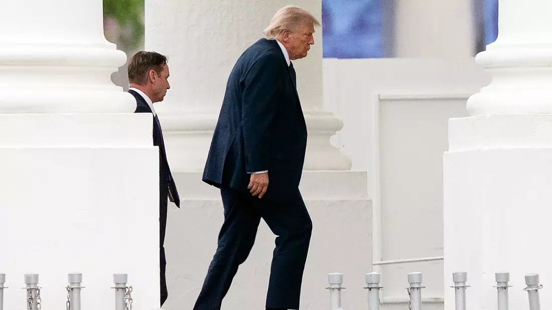US-Präsident Trump zufolge ist ein Rahmenabkommen mit dem Iran «weitgehend» ausgehandelt. - Bild: Jose Luis Magana/AP/dpa
