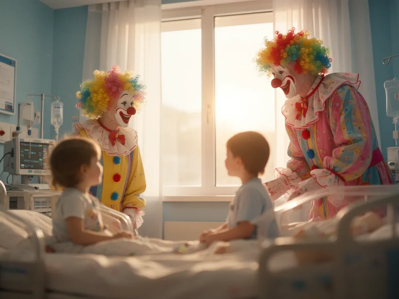 Klinik-Clowns: Neue Studien belegen medizinische Wirksamkeit - Foto: über boerse-global.de