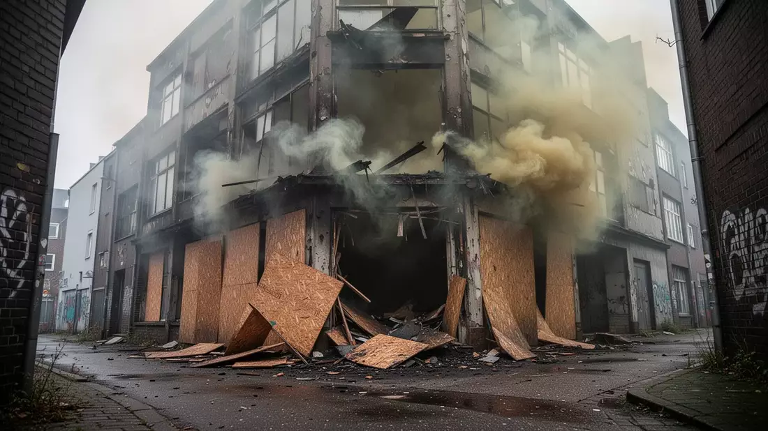 Feuerwehreinsätze in Essen: Die tödliche Gefahr verlassener Gebäude - Bild: über boerse-global.de