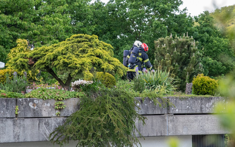 FW-MK: Brand auf einer Dachterrasse in Lössel - Foto: presseportal.de
