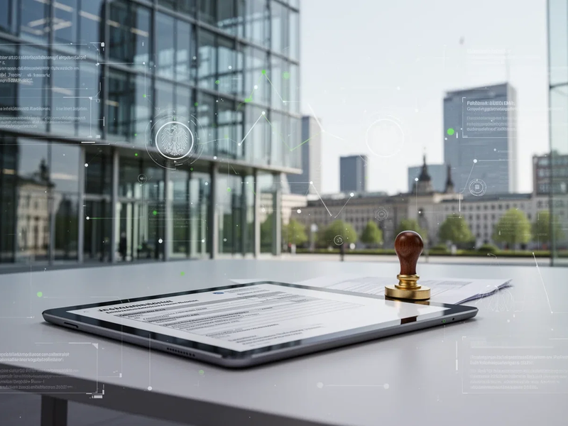 Deutschland treibt Digitalisierung von Verwaltung und Steuern massiv voran - Foto: über boerse-global.de