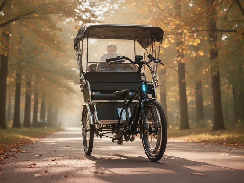 Rikscha-Fahrten als Therapie: Bewegung gegen Einsamkeit im Alter - Foto: über boerse-global.de