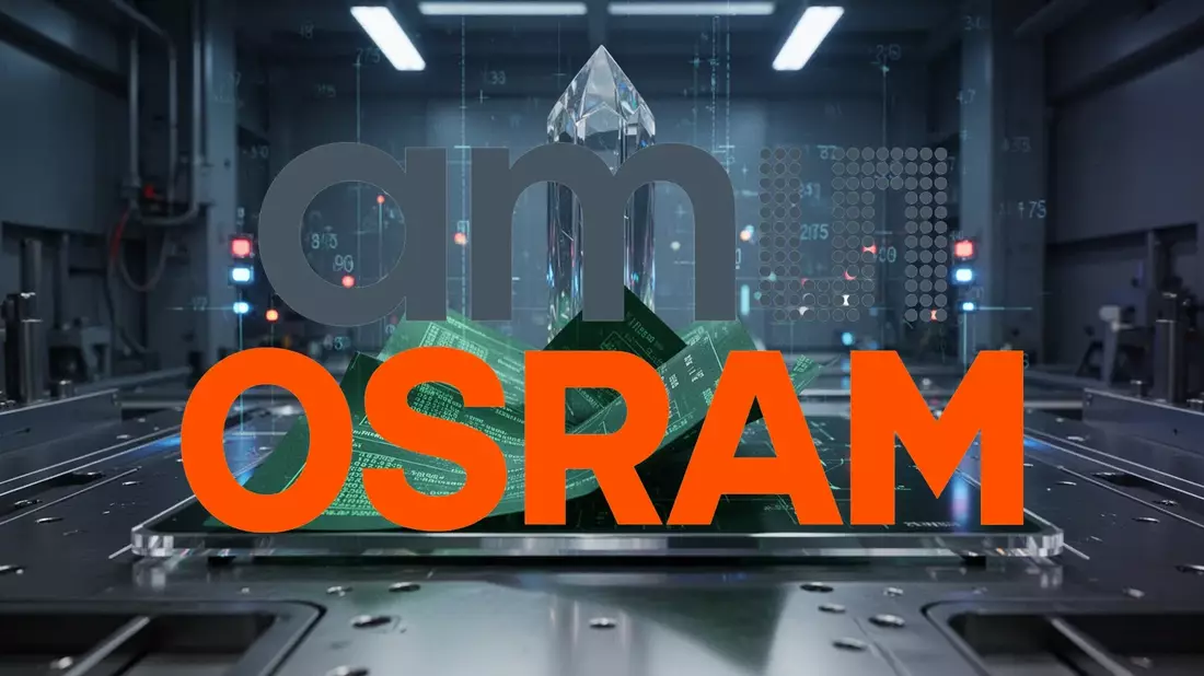 Ams Osram Aktie: 1-Milliarde-Anleihe senkt Zinsen um 40 Millionen - Bild: über boerse-global.de