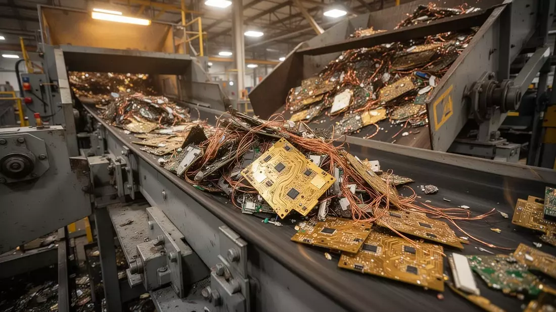 Metallium Aktie: Texas-Anlage verarbeitet Leiterplatten-Schrott - Bild: über boerse-global.de