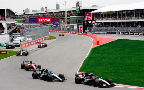 Das Mercedes-Duo lieferte sich wieder ein packendes Duell.  - Foto: Bradley Collyer/PA Wire/dpa