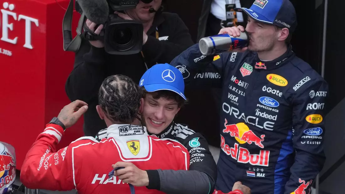 Kimi Antonelli bekam nach dem Weggang von Lewis Hamilton dessen Mercedes-Cockpit.  - Bild: Christinne Muschi/The Canadian Press/dpa