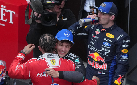 Kimi Antonelli bekam nach dem Weggang von Lewis Hamilton dessen Mercedes-Cockpit.  - Foto: Christinne Muschi/The Canadian Press/dpa